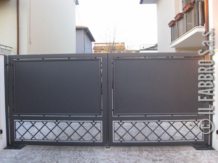 Archisio - Il Fabbro Di Venezia Mario C Sas - Progetto Cancelli barriere parapetti e ringhiere