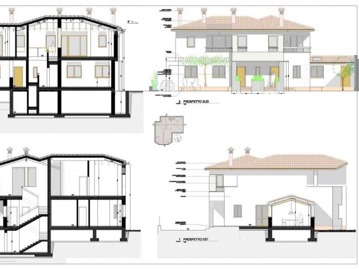 Archisio - Studio Lenzi Associati - Progetto Una casa di paese