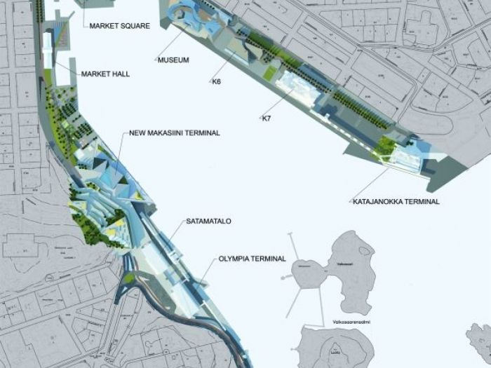 Archisio - Studio Gianluca Centurani - Progetto South harbour - helsinki - finlandia