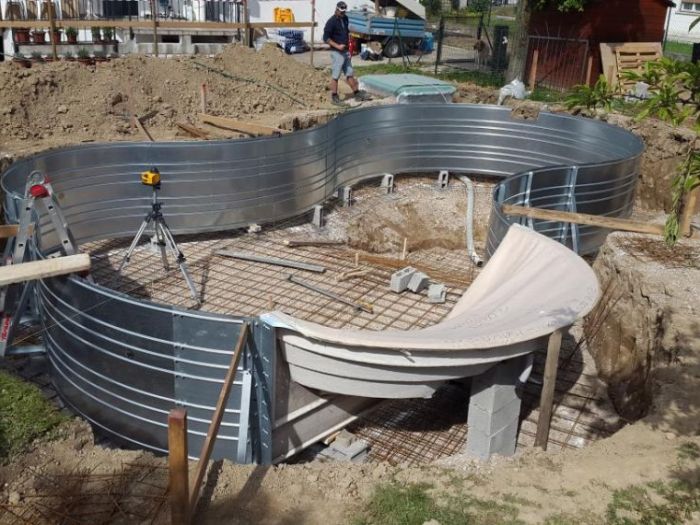 Archisio - Enne Costruzioni srl - Progetto Piscina a ronchi dei legionari
