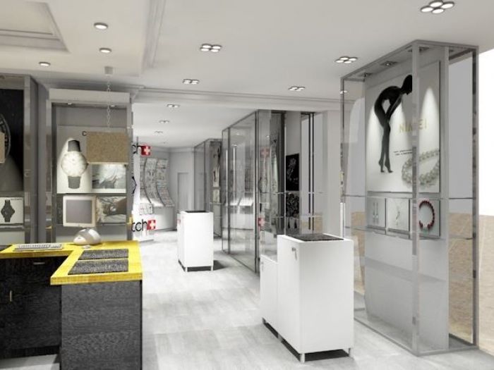 Archisio - Andrea Pontoglio - Progetto Altokarato cc la grande mela verona - luxury store