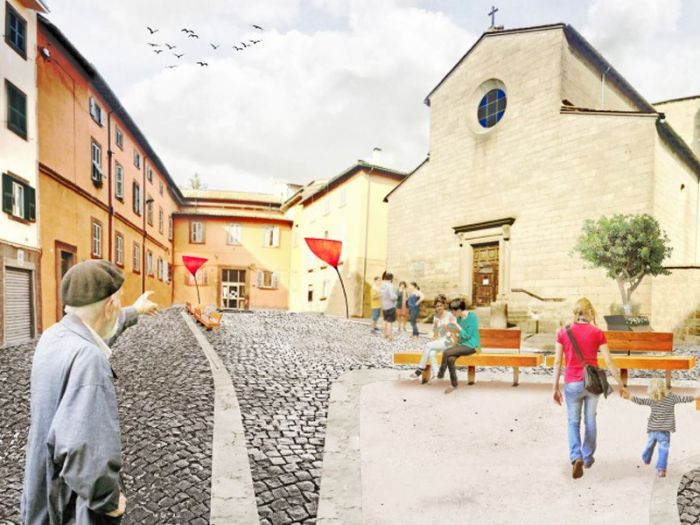 Archisio - B P Architetti - Progetto Le piazze fanno centro
