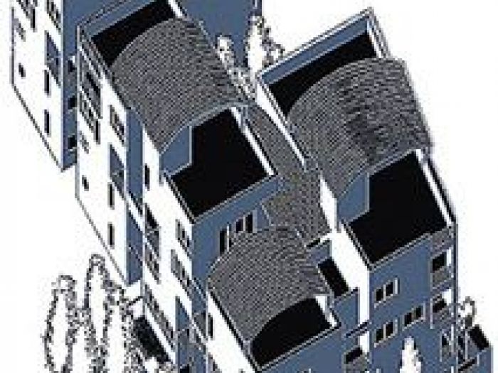 Archisio - Ruggero Lenci - Progetto Europandom alloggi nei tropici cajenna guiana francese