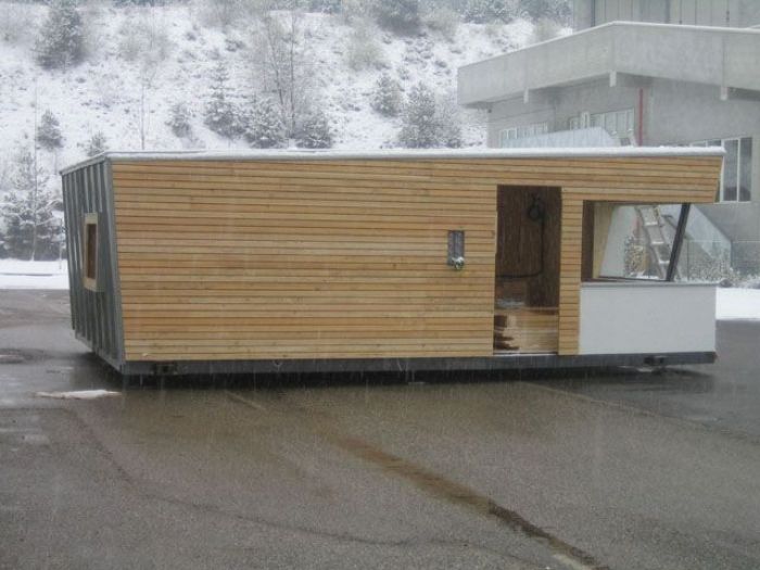 Archisio - Mauro Rossaro - Progetto Cellula abitativa mobile