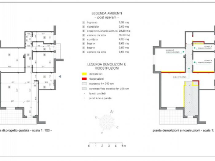 Archisio - Gianluca Ferranti - Progetto Appartamento ostia