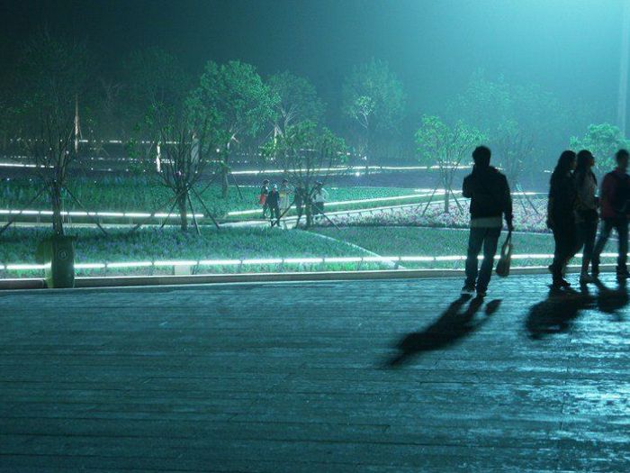 Archisio - Plasma Studio - Progetto Flowing gardens xian international horticultural expo