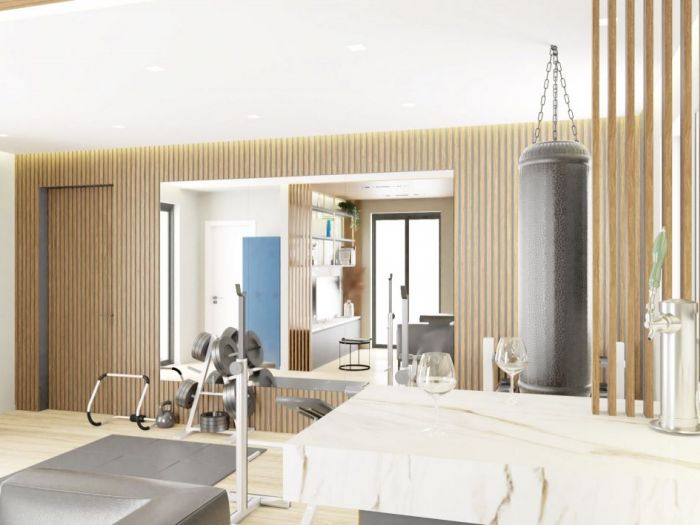 Archisio - Arcangelo Primato - Progetto Area relax palestra