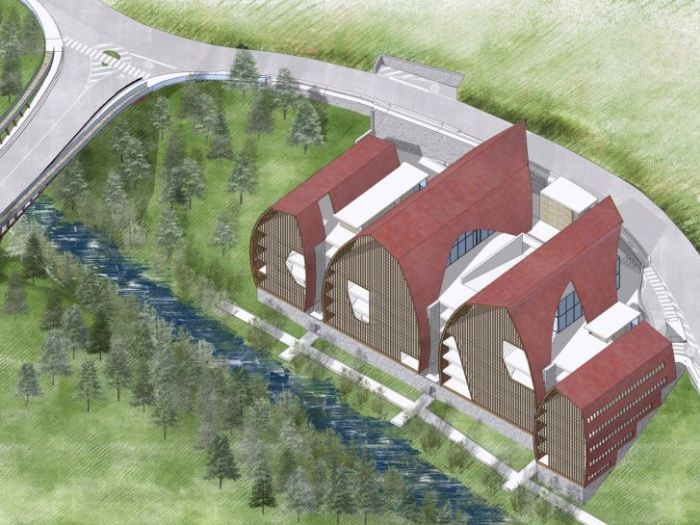 Archisio - Marco Mazzella - Progetto Concorso moena