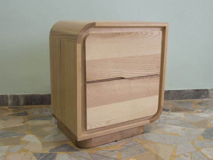 Archisio - Ebanisteria Gambella - Progetto Comodino in frassino