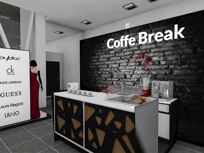 Archisio - Designer1995 Studio Architettura E Arredamento - Progetto Arredamento bar negozio moda