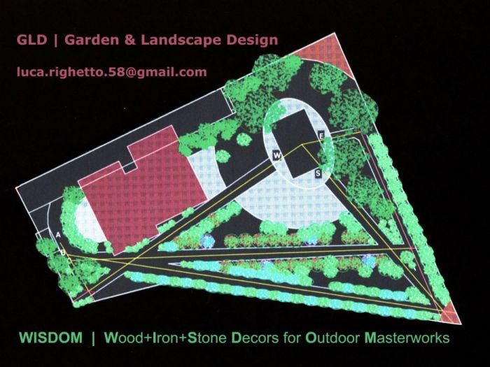 Archisio - Luca Righetto - Progetto Progettazione giardini varese busto arsizio Attraverso lo specchio