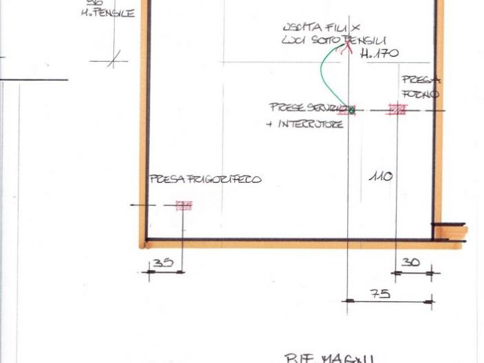 Archisio - Studio Tecnico Engineering Arch Carbone - Progetto Progetto cucina con isola