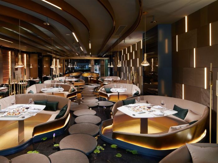 Archisio - Forme Dacqua - Progetto Fontane da interno - ristorante amy sushi