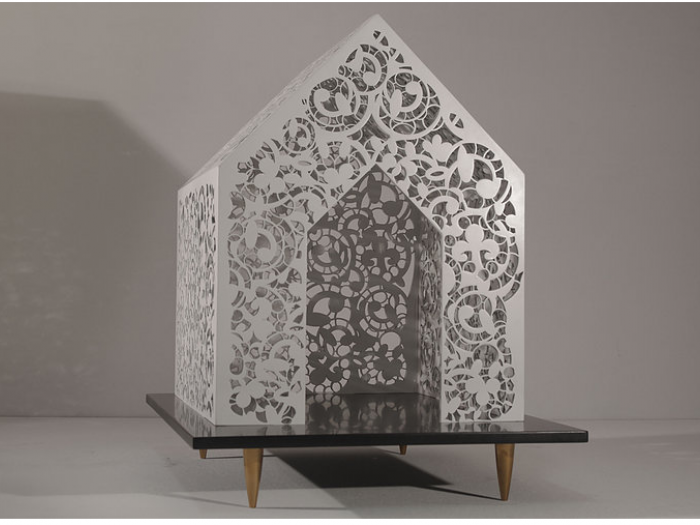 Archisio - Alessandra Fagnani Architetto - Progetto el me cagneto - cuccia da interni per cani e gatti