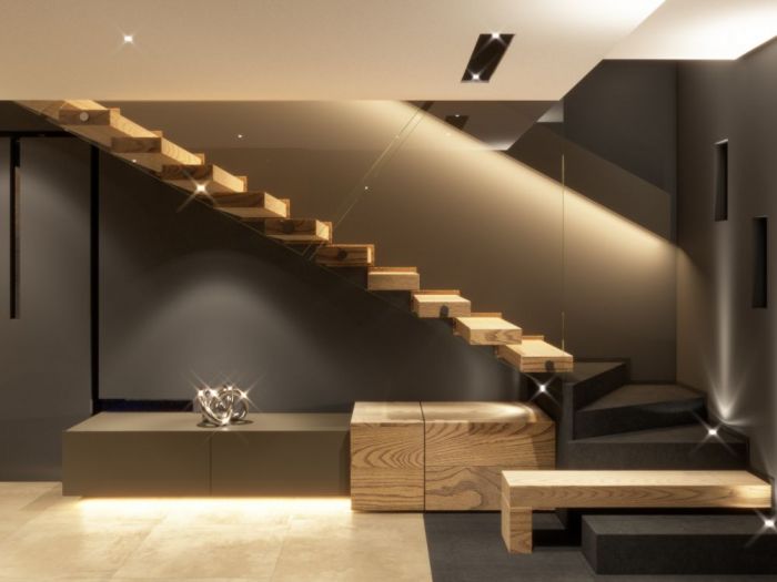 Archisio - Vincenzo Gregorio - Progetto Design scala moderna