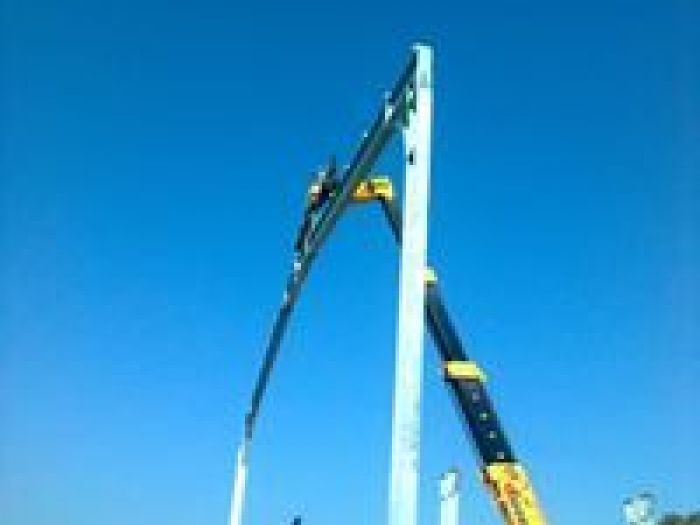 Archisio - Ditta Bolumetti Antonio Costruzioni In Carpenteria Metallica - Progetto Lavori in ferro e acciaio in corso