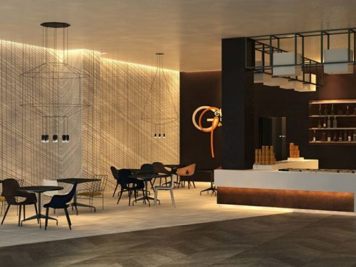 Archisio - Antonio Vitiello - Progetto Bar gelateria