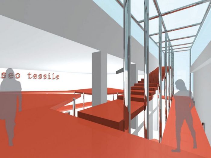 Archisio - X Studio - Progetto Museo tessile - caserta 2007