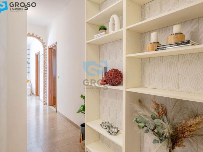 Archisio - Elisa Cattelan - Progetto Home staging - prima e dopo su immobile arredato