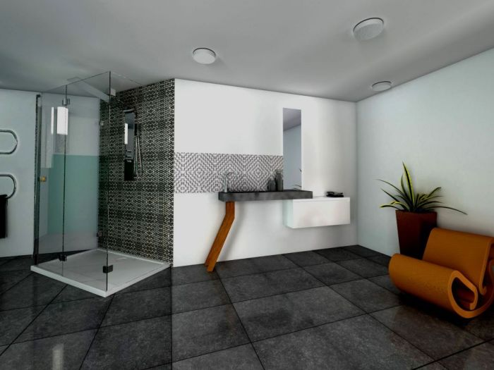 Archisio - Roberta Sava - Progetto Progettazione e arredo bagno- genovese home srl