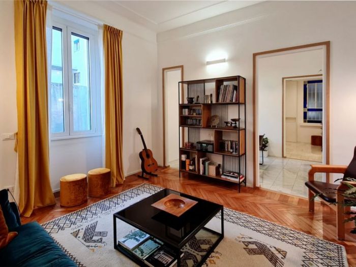 Archisio - Enrica Leonardis - Progetto Portali prospettici e pavimenti depoca