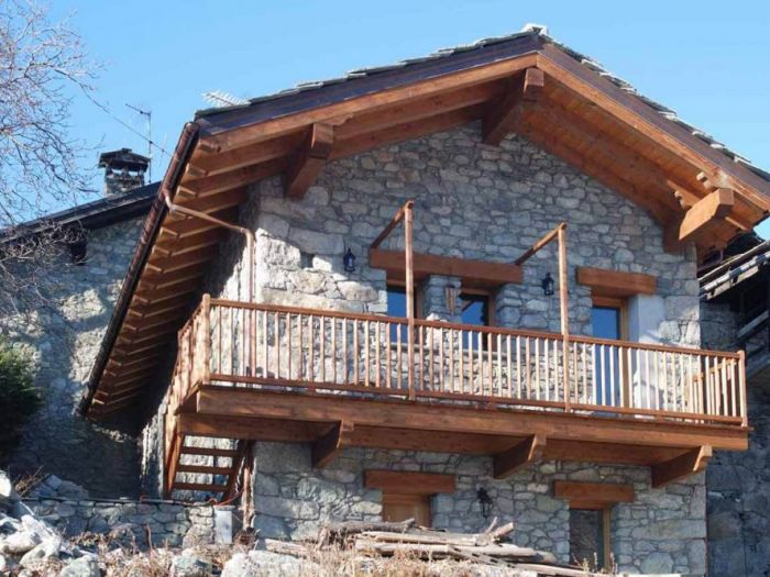 Archisio - Roberto Silvestri - Progetto Un rustico tra le rocce in val daosta