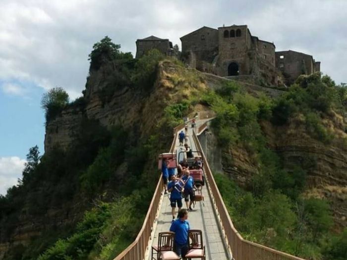 Archisio - Grazini Traslochi - Progetto Trasloco in civita di bagnoregio