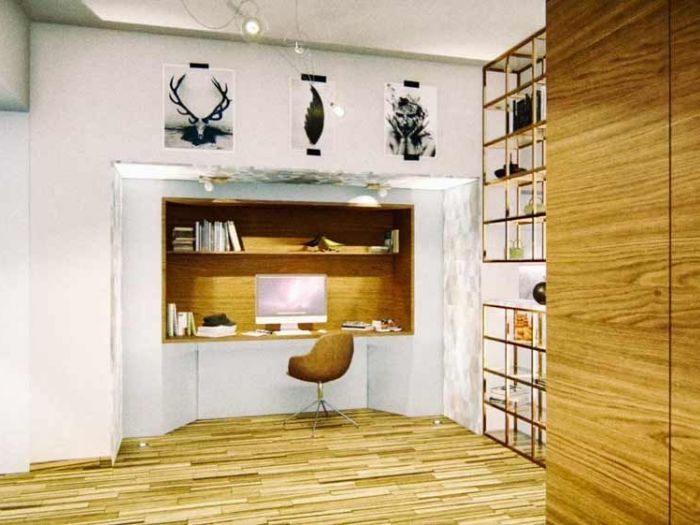 Archisio - Studio Ferretti - Progetto Ridistribuzione appartamento