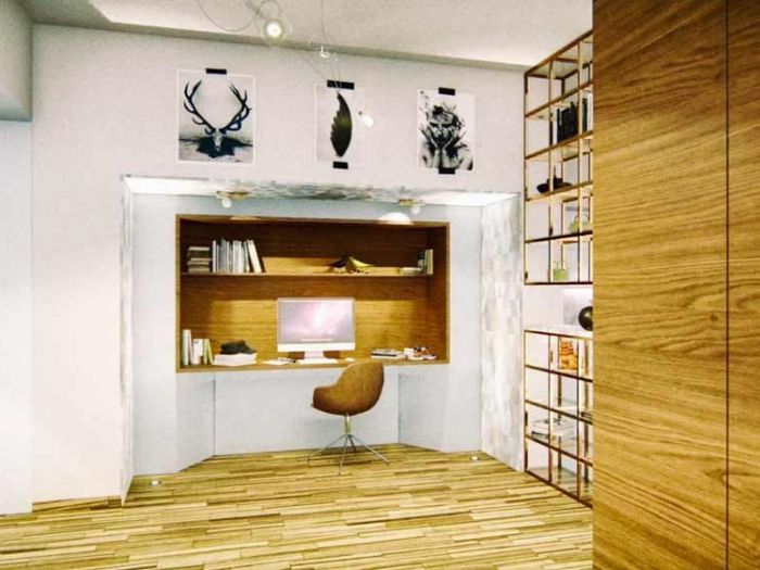 Archisio - Studio Ferretti - Progetto Ridistribuzione appartamento