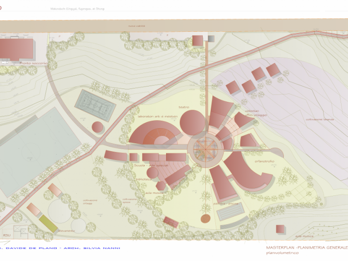 Archisio - Silvia Nanni - Progetto Villaggio socio-assistenziale