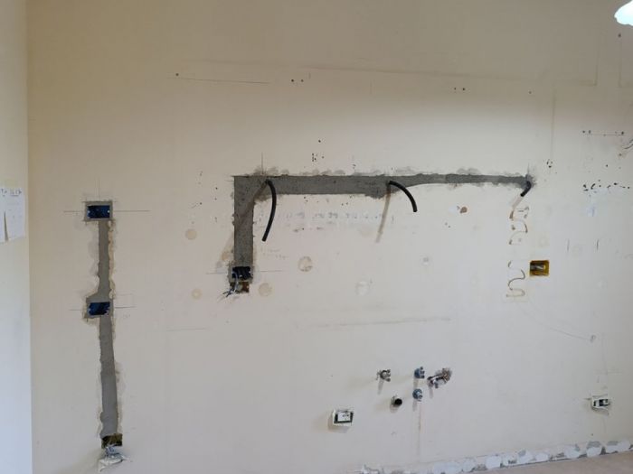 Archisio - Mani Srl Ristrutturazini - Progetto Ristrutturazione zona cucina roma quartiere axa