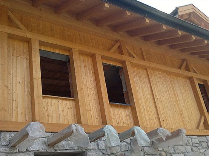Archisio - Carpenteria Locatelli - Progetto Montaggio case in legno