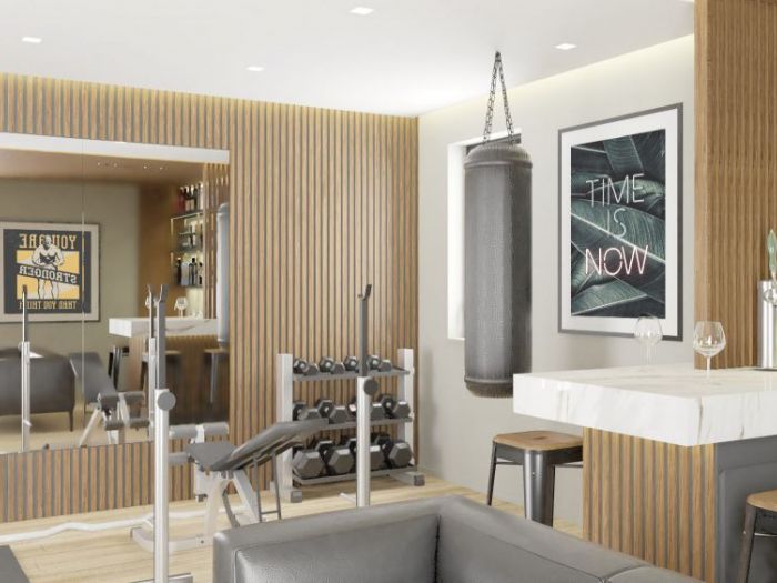 Archisio - Arcangelo Primato - Progetto Area relax palestra