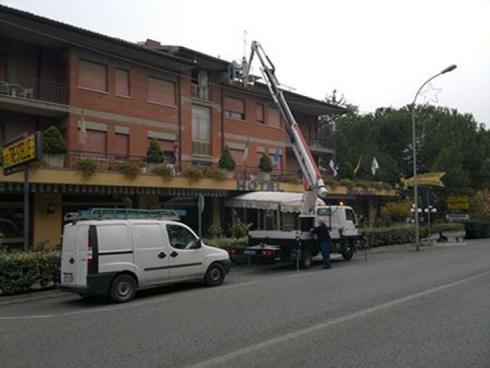 Archisio - Elettrodigitale Scaccini Lorenzo - Progetto Allarme intrusione e tvcc climatizzazione servizi con piattaforma