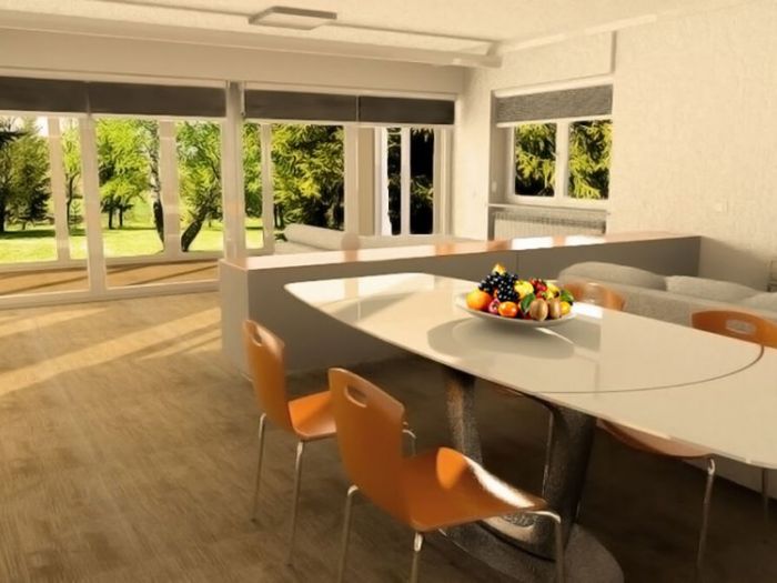 Archisio - Matteo Amela - Progetto Ristrutturazione villa a sandigliano bi