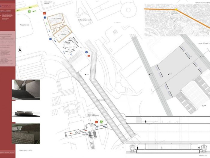 Archisio - Arch Silvia Sciroli - Progetto Atheneo adrianeo romano - piazza venezia