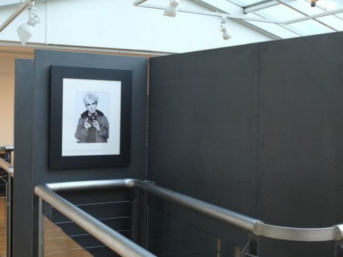 Archisio - Studio Colleoni Previtali Architetti - Progetto Allestimento mostra andy warhol - pinacoteca g Bellini - sarnico