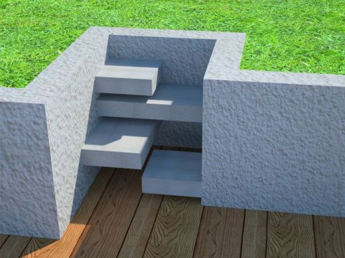 Archisio - Studio Di Architettura Restori - Progetto Gradini esterni