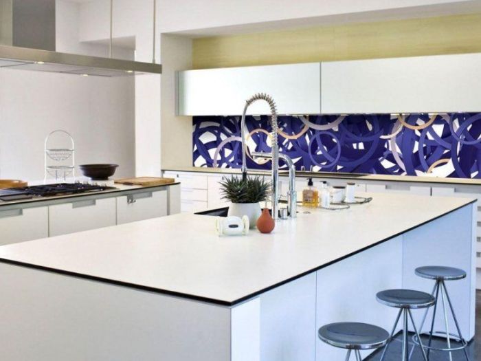 Archisio - Citti Serramenti Infissi Cristalli - Progetto Schienali per cucine in vetro