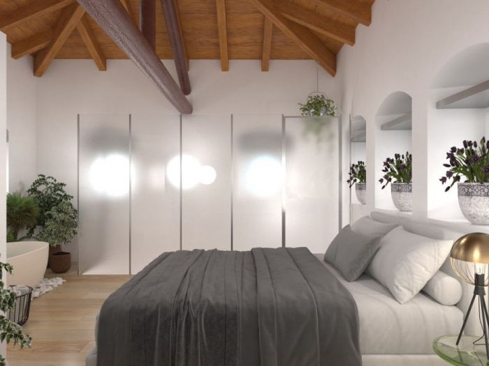 Archisio - Render Real - Progetto Rendering di una camera da letto