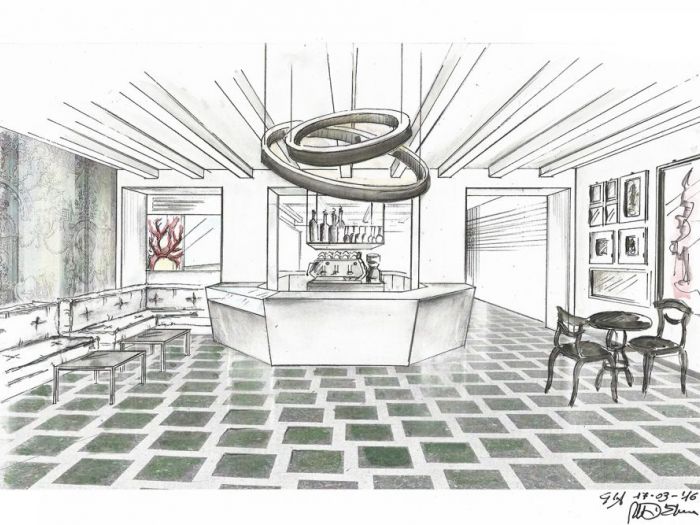 Archisio - Galleria Interni Arte - Progetto Gran caff belli