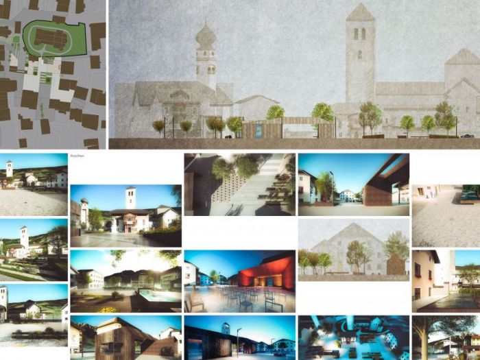 Archisio - Manuel Benedikter - Progetto Piazza del villaggio di san candido