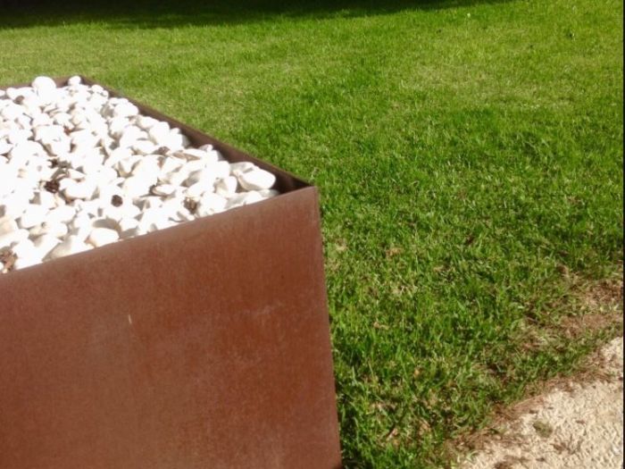 Archisio - Alfio Carmelo Lombardo - Progetto Corten steel flower beds in catania