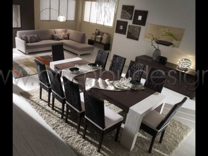 Archisio - Bambu Design - Progetto Tavoli basi tavolo sedie poltroncine