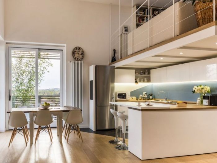 Archisio - Annalisa Carli - Progetto Un luminoso attico datmosfera