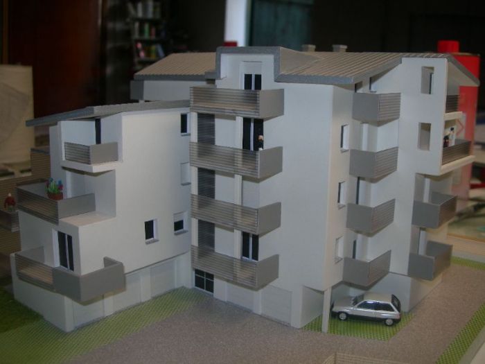 Archisio - Plastici Rocchi - Progetto Plastico appartamenti 2