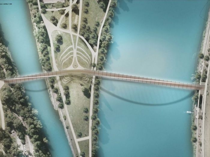 Archisio - Davide Coluzzi Daz Architect - Progetto Bridge in prague