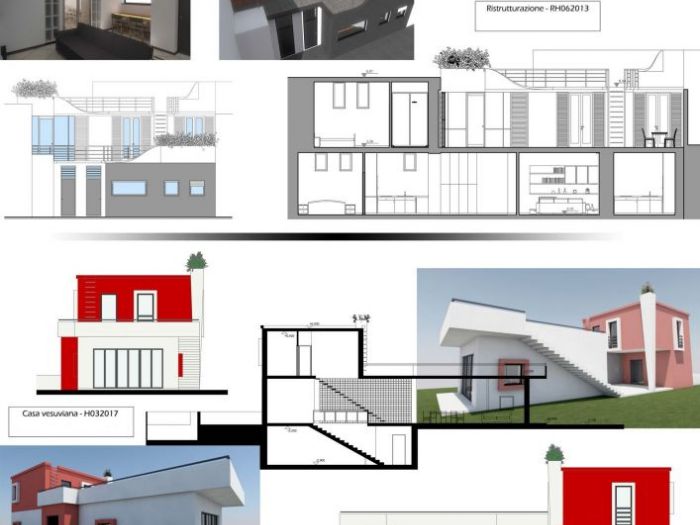 Archisio - Leopoldo Esposito Architetto - Progetto Casa vesuviana