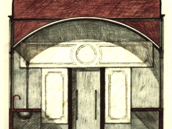Archisio - Maurizio Moraldi - Progetto Il tempio del polloUn box inossidabile al tempo e alluso nel mercato coperto di santambrogio a firenze