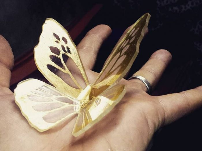 Archisio - Vala Lampade - Progetto Lampade farfalle